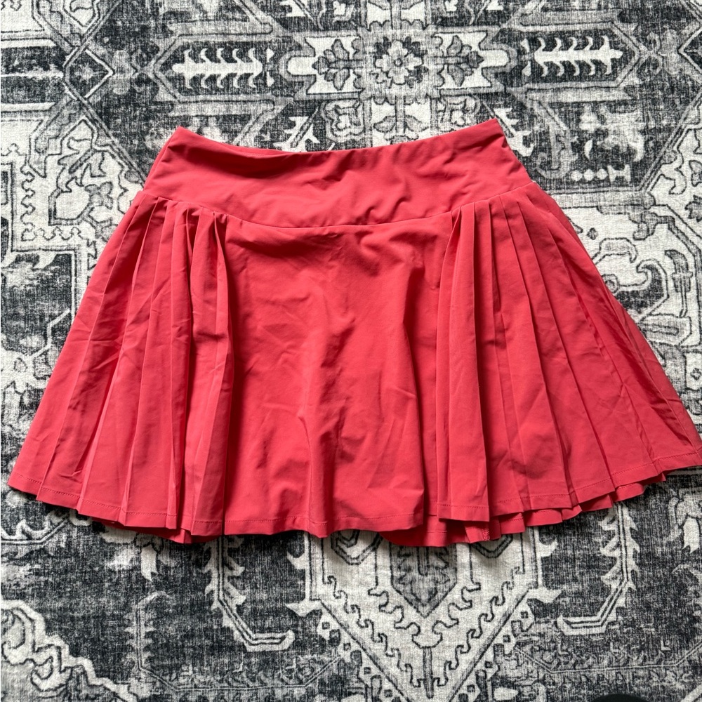 Calia Medium womens tennis sport skirt skort coral bright pink